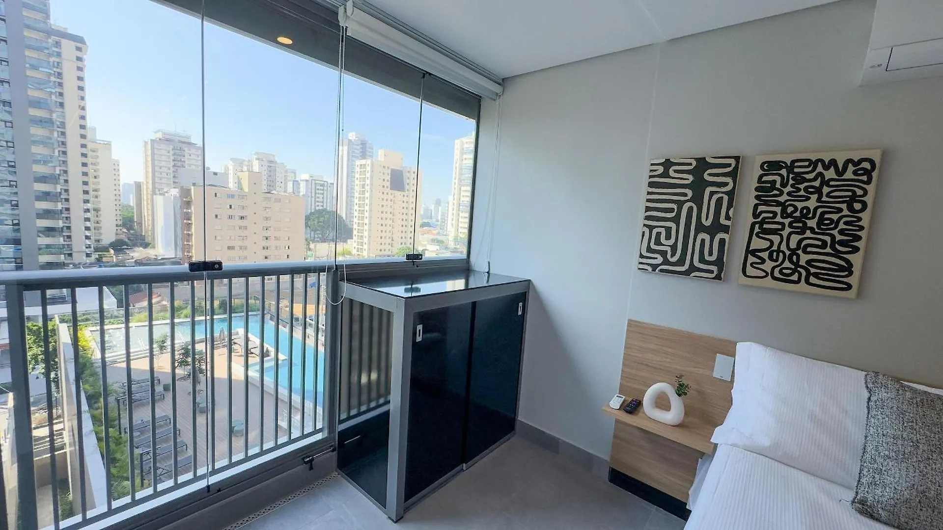 Studio Premium! Piscina, Lazer E Metro A 3 Minutos Sao Paulo Apartment
